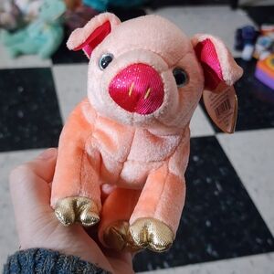 Vintage 2000 Zodiac Year Of The Pig Ty Beanie Baby
